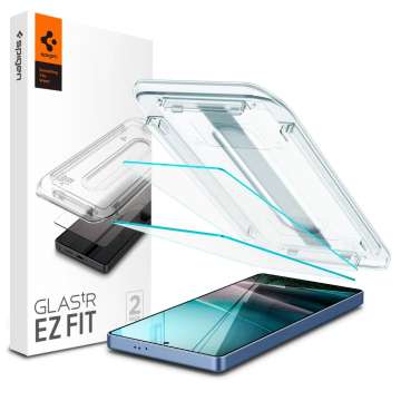 Spigen Glass tR EZ Fit HD 2 Pack Samsung Galaxy S25 Ultra Transparency