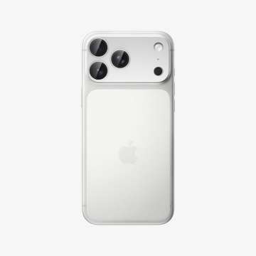Spigen Glass tR EZ Fit Optik Pro XL for iPhone 17 Pro Max 1 Pack Silver