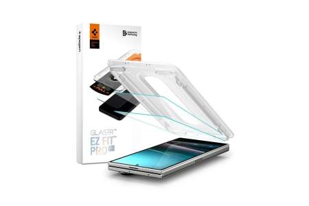 Spigen Glass tR EZ Fit Pro HD for Samsung Galaxy Z Fold7 2 Pack
