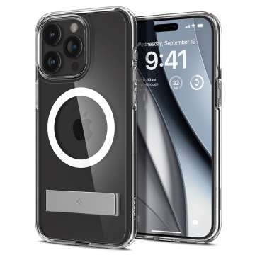 Spigen iPhone 15 Pro Case Ultra Hybrid S MagSafe (MagFit) Crystal Clear Spigen iPhone 15 Pro Case Ultra Hybrid S MagSafe (MagFit) Crystal Clear