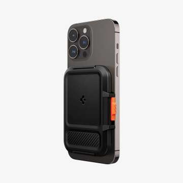 Spigen iPhone Lock Fit Wallet with MagSafe Black Spigen iPhone Lock Fit Wallet with MagSafe Black