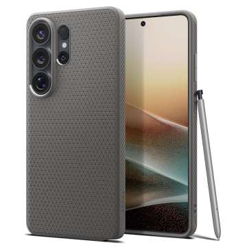 Spigen Liquid Air case for Samsung Galaxy S26 Ultra Marble Gray