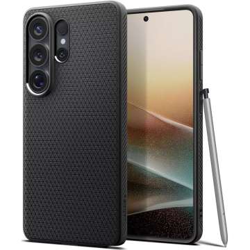 Spigen Liquid Air case for Samsung Galaxy S26 Ultra Matte Black