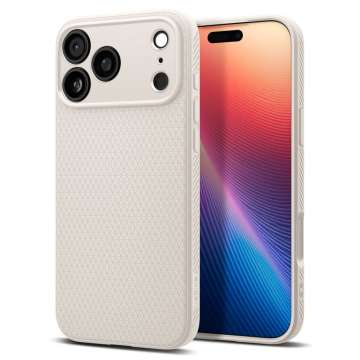 Spigen Liquid Air case for iPhone 17 Pro Natural Titanium