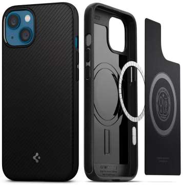 Spigen Mag Armor for iPhone 13 Matte Black
