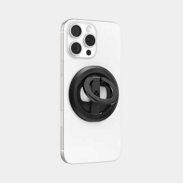 Spigen O-Mag Magnetic Phone Holder with Adjustable Stand Black