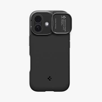 Spigen Optik Armor MagSafe case for iPhone 17 Black
