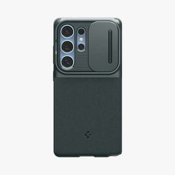 Spigen Optik Armor Samsung Galaxy S25 Ultra Abyss Green