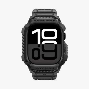 Spigen Rugged Armor Pro 2 case for Apple Watch 11 46mm Matte Black Spigen Rugged Armor Pro 2 case for Apple Watch 11 46mm Matte Black
