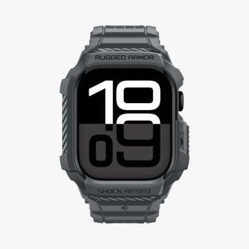 Spigen Rugged Armor Pro 2 for Apple Watch 11 46mm Dark Grey Spigen Rugged Armor Pro 2 for Apple Watch 11 46mm Dark Grey