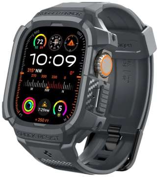 Spigen Rugged Armor Pro Apple Watch Ultra 2/1 49mm Dark Gray