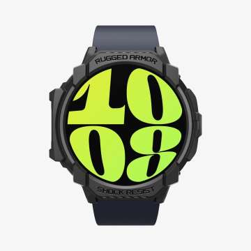 Spigen Rugged Armor Samsung Galaxy Watch7 (44mm) Matte Black