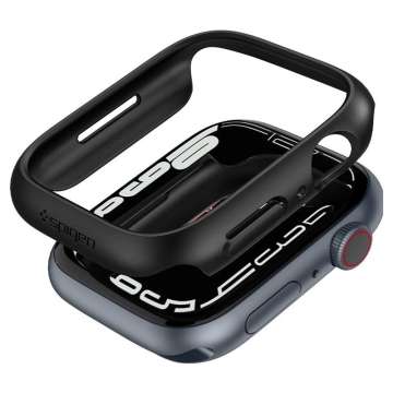 Spigen Thin Fit, black - Apple Watch 8/7 45mm Spigen Thin Fit, black - Apple Watch 8/7 45mm