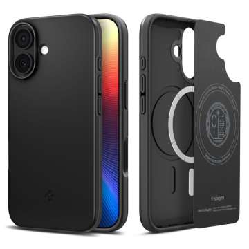 Spigen Thin Fit MagSafe case for iPhone 17 Black