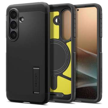 Spigen Tough Armor MagSafe case for Samsung Galaxy S26 Black