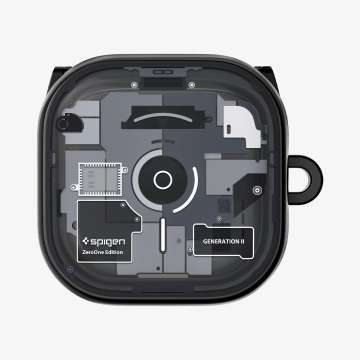 Spigen Ultra Hybrid case for Samsung Galaxy Buds 4 Pro/4 zero One Black
