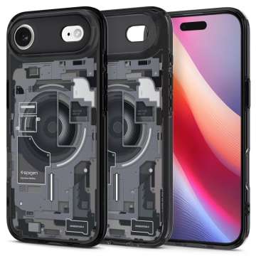 Spigen Ultra Hybrid MagSafe case for iPhone Air Zero One Black