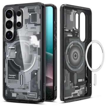 Spigen Ultra Hybrid MagSafe case for Samsung Galaxy S26 Ultra Zero One Black