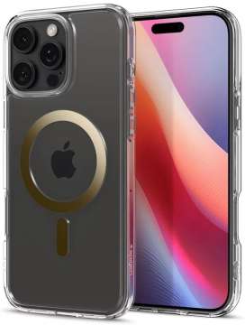 Spigen Ultra Hybrid MagSafe iPhone 16 Pro Gold Spigen Ultra Hybrid MagSafe iPhone 16 Pro Gold