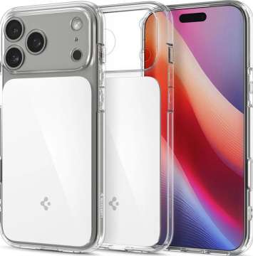 Spigen Ultra Hybrid T MagSafe case for iPhone 17 Pro Max Glossy White