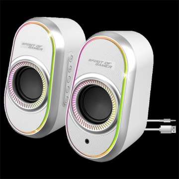 Spirit Of Gamer Fanatic 500 White