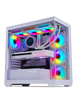 Spirit Of Gamer Spark RGB Tempered Glass Arctic