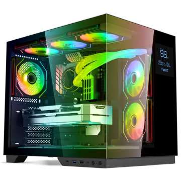 Spirit Of Gamer Viper CRX Tempered Glass Black Spirit Of Gamer Viper CRX Tempered Glass Black