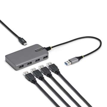 Startech 5-portos USB3.2 HUB Space Gray