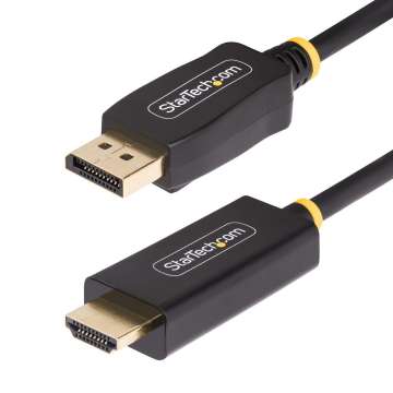 Startech DisplayPort to HDMI 4K 60Hz Adapter Cable 1m Black