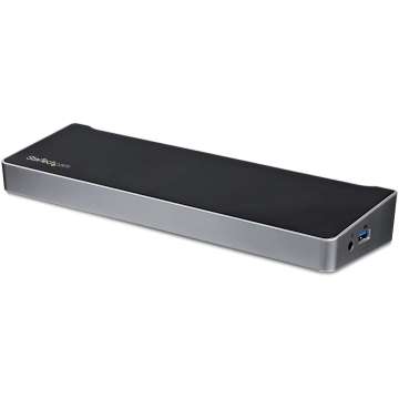 Startech Triple Monitor USB 3.0 Docking Station with 2x 4K DisplayPort & HDMI - 5 Port USB-A Hub