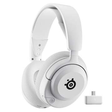 Steelseries Arctis Nova 5P Wireless Bluetooth Gaming Headset White Steelseries Arctis Nova 5P Wireless Bluetooth Gaming Headset White