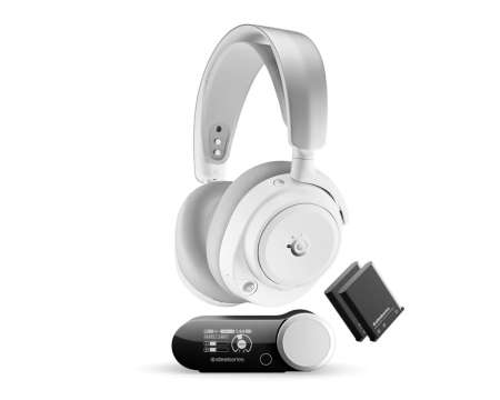 Steelseries Arctis Nova Pro Omni Wireless Bluetooth Gaming Headset White