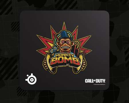 Steelseries QcK L x Call of Duty: Monkey Bomb Edition Gaming Egérpad Steelseries QcK L x Call of Duty: Monkey Bomb Edition Gaming Egérpad