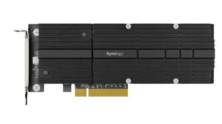 Synology M2D20 Dual-slot M.2 SSD adapter card for cache acceleration Synology M2D20 Dual-slot M.2 SSD adapter card for cache acceleration