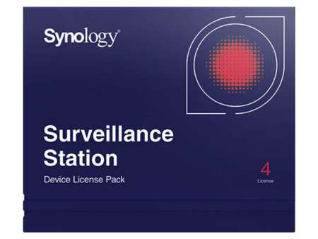 Synology Virtual device license pack 4