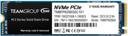 TeamGroup 256GB M.2 2280 NVMe MP33