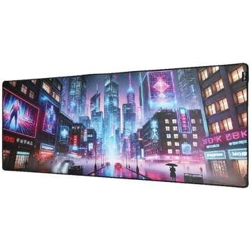 The G-Lab Pad Cybercity Egérpad Black