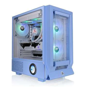 Thermaltake Ceres 350 MX Tempered Glass Hydrangea Blue