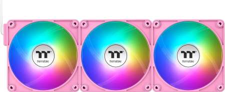 Thermaltake CT140 EX Reverse ARGB Sync PC Cooling Fan Pink (3-Fan Pack) Thermaltake CT140 EX Reverse ARGB Sync PC Cooling Fan Pink (3-Fan Pack)