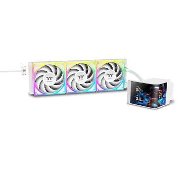 Thermaltake MAGCurve 360 Ultra ARGB Sync AIO Liquid Cooler Snow Edition