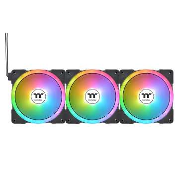 Thermaltake SWAFAN EX12 ARGB Sync PC Cooling Fan TT Premium Edition (3-Fan Pack)
