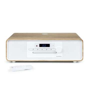 Thomson MIC301IBT Micro HiFi System Wood