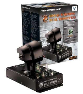 Thrustmaster Hotas Warthog Dual Throttle Gázkar Black