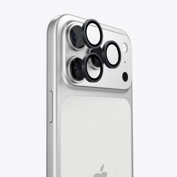 Torras Lensguard Screen Protector for iPhone 17 Pro Max Black