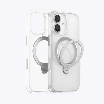 Torras Ostand Pro case for iPhone 17 Clear