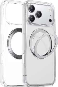 Torras Ostand Pro case for iPhone 17 Pro Max Clear