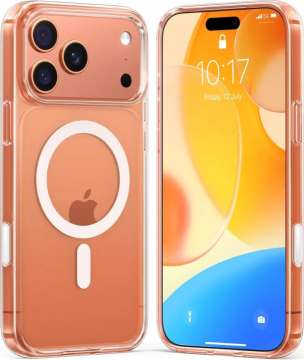 Torras Torras Guardian Magnetic case for iPhone 17 Pro Clear
