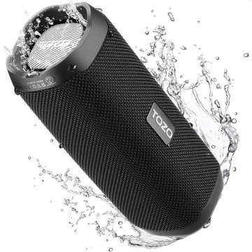 TOZO PA2 Bluetooth Speaker Black