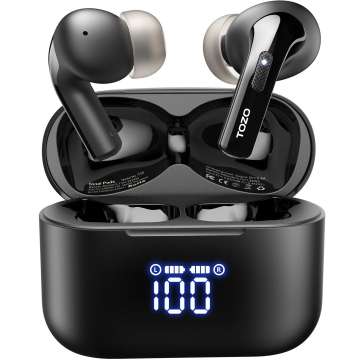 TOZO Tonal Pods TWS Bluetooth Headset Black TOZO Tonal Pods TWS Bluetooth Headset Black