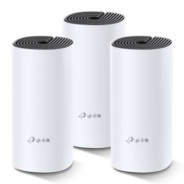 TP-Link Deco M4 AC1200 Whole Home Mesh Wi-Fi System (3 Pack) TP-Link Deco M4 AC1200 Whole Home Mesh Wi-Fi System (3 Pack)